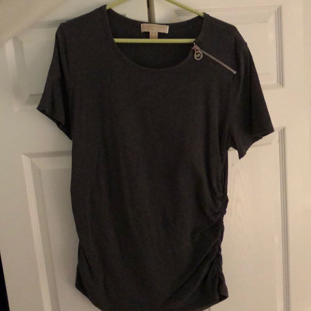 Michael Kors Shoulder Zip Top